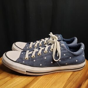 Polka Dot Canvas Sneakers